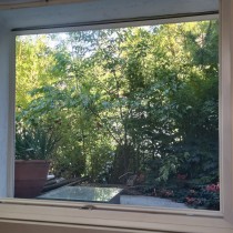 GRH4-Sète Vue jardin depuis Grande Chambre