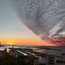 Vue Port GRH4-Sète Lever du jour 2