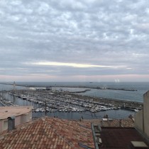 Pinet 2 - Vue matin rose