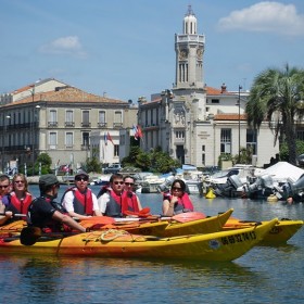 Escale à Sète - visite kayak