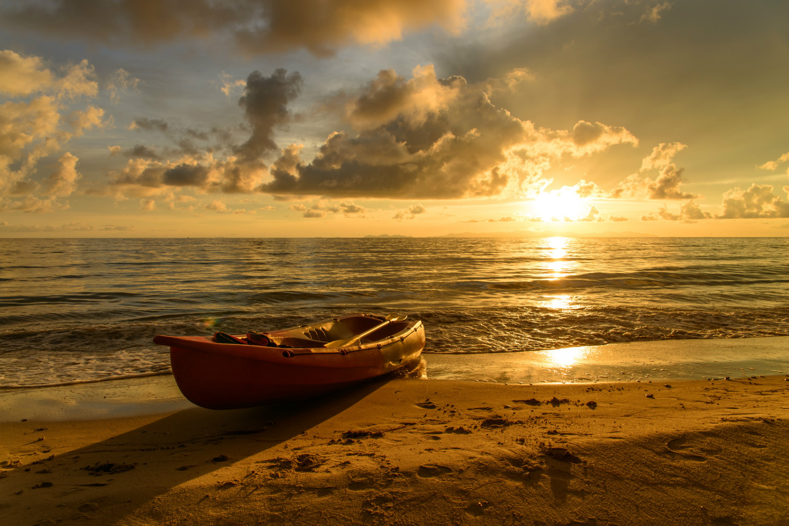 Sun Sète en kayak